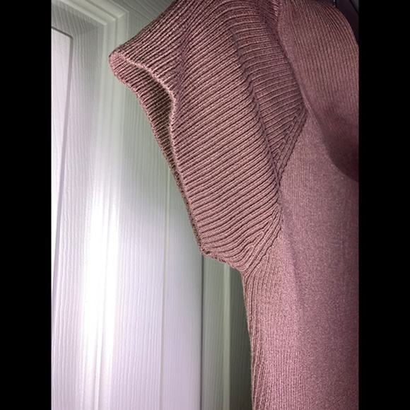 EUC WIDE NECK RIBBED FITTED TOP - Picture 4 of 5